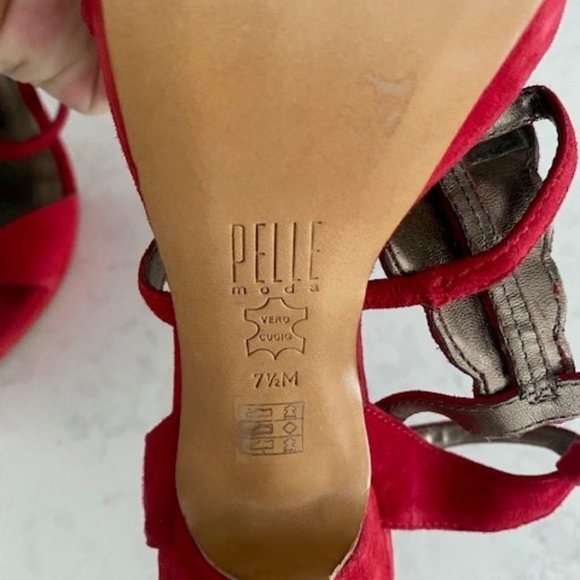 Pelle Moda FIBY Suede Platform Heels - Picture 6 of 13